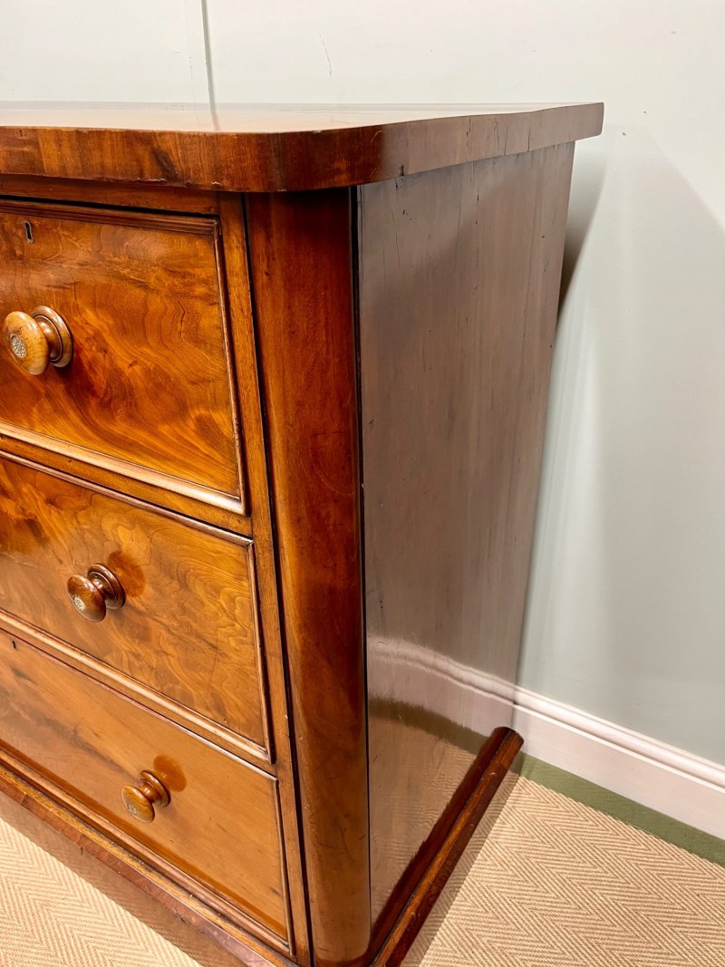 19th Century Mahogany Chest Of Drawers - Image 8