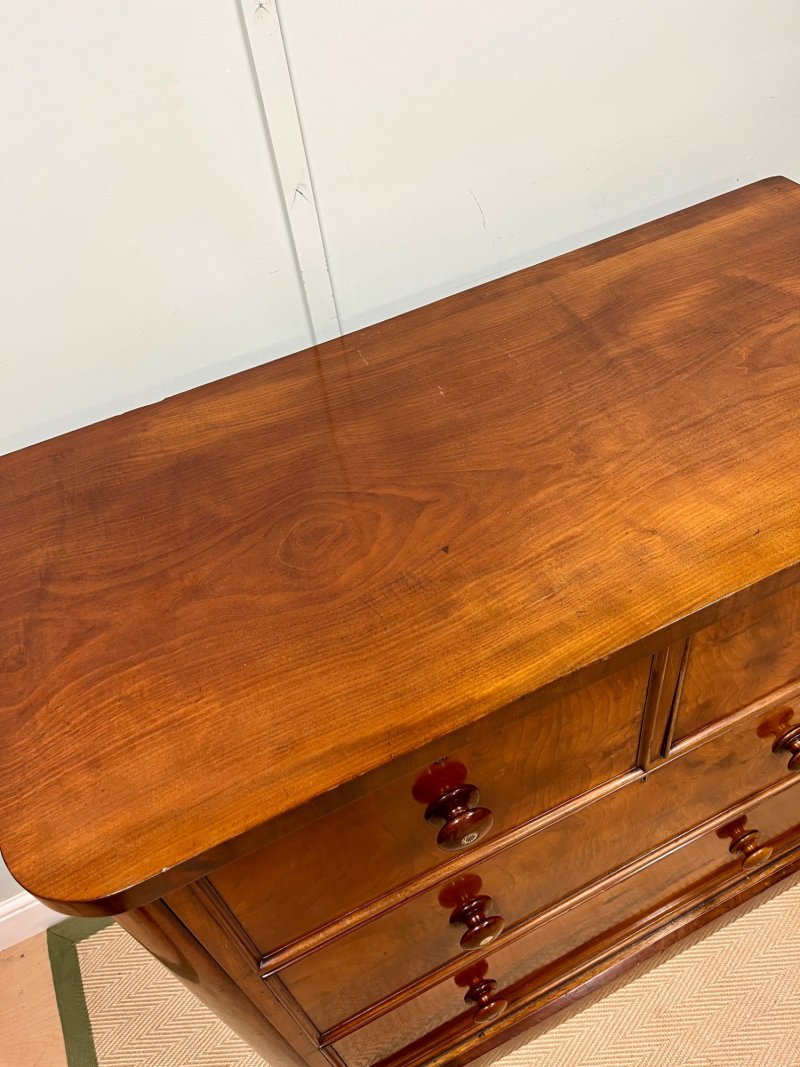 19th Century Mahogany Chest Of Drawers - Image 7