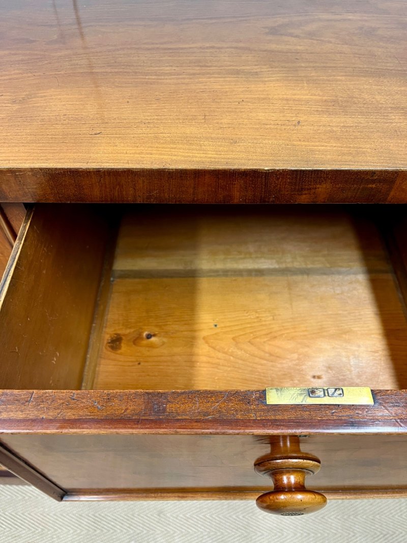 19th Century Mahogany Chest Of Drawers - Image 10