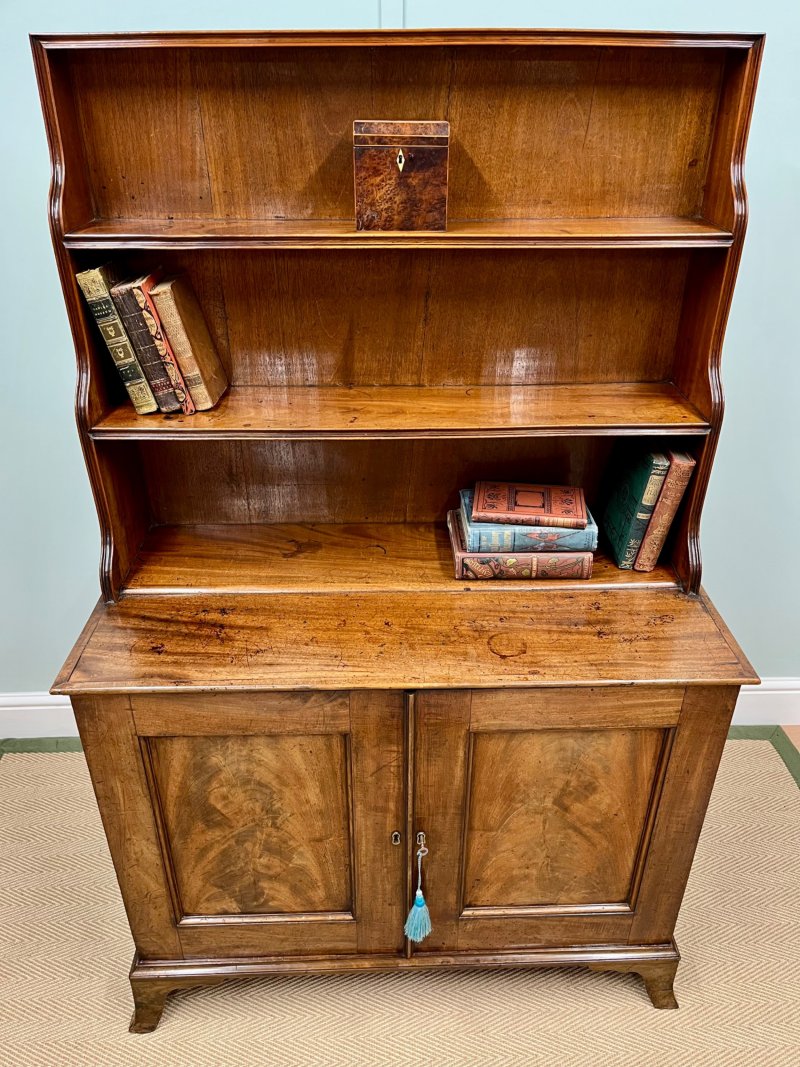 19th Century Waterfall Bookcase - Image 3