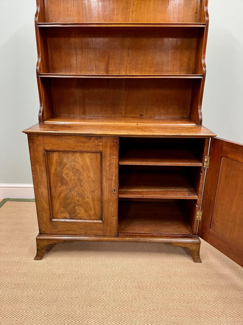 19th Century Waterfall Bookcase - Image 4