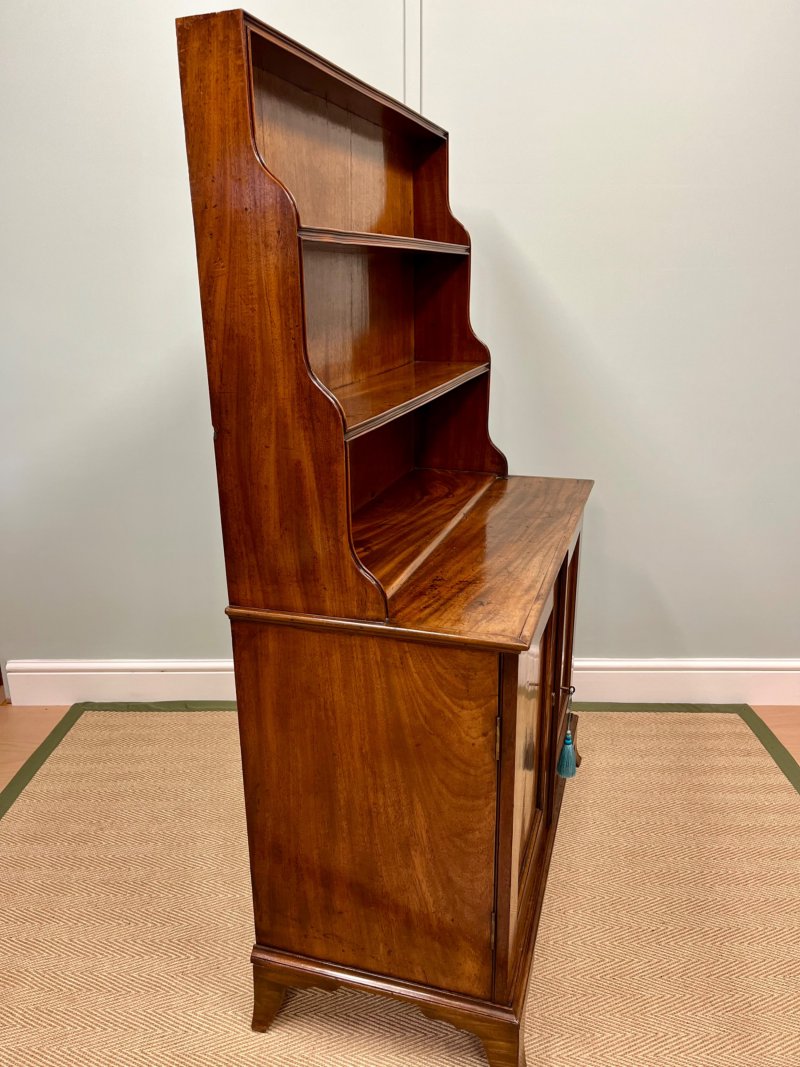 19th Century Waterfall Bookcase - Image 7