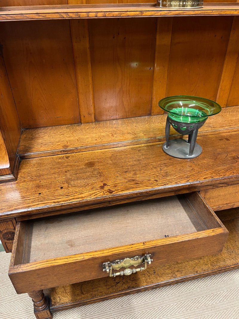 19th Century Oak Dresser - Image 12