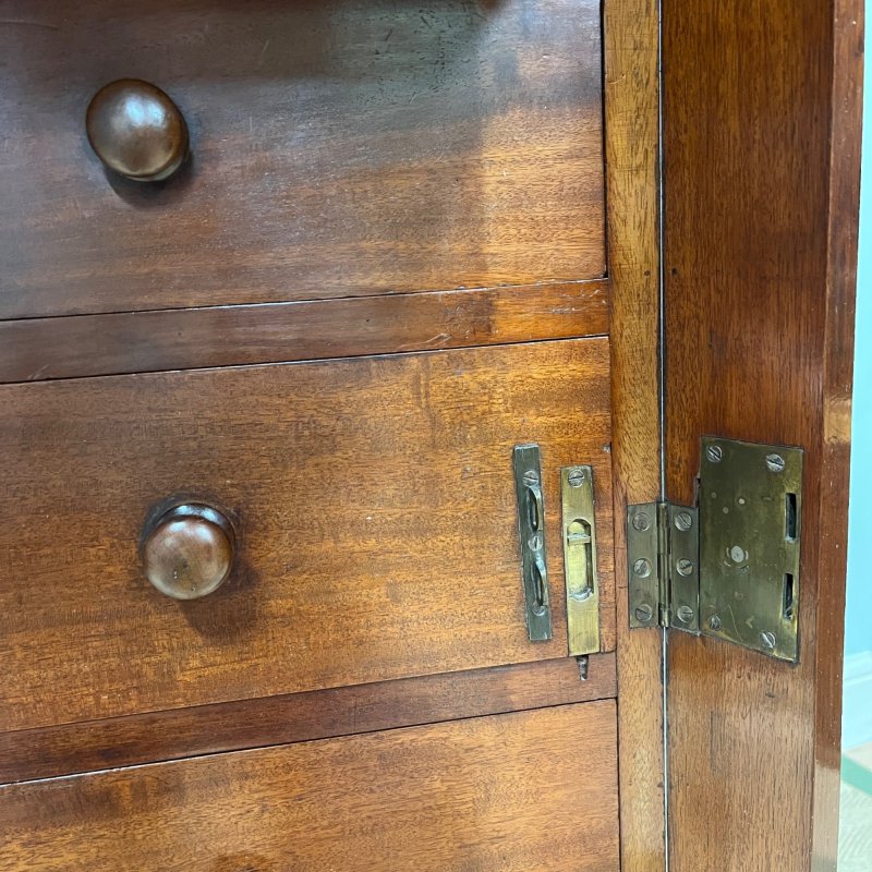 19th Century Wellington Chest - Image 5