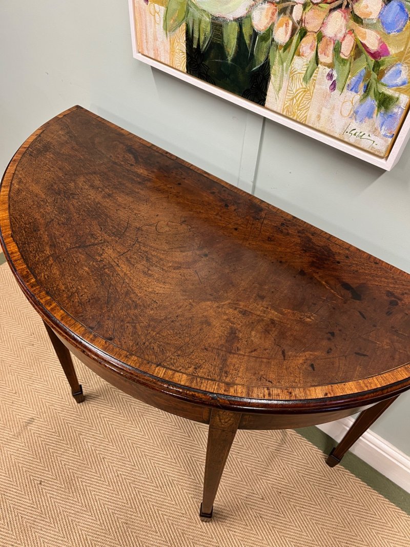 Georgian Oval Tea Table - Image 5