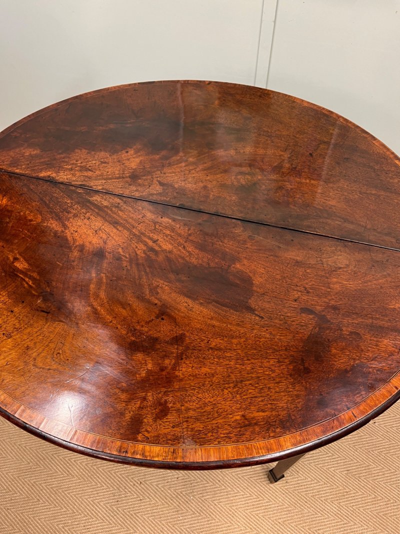 Georgian Oval Tea Table - Image 6