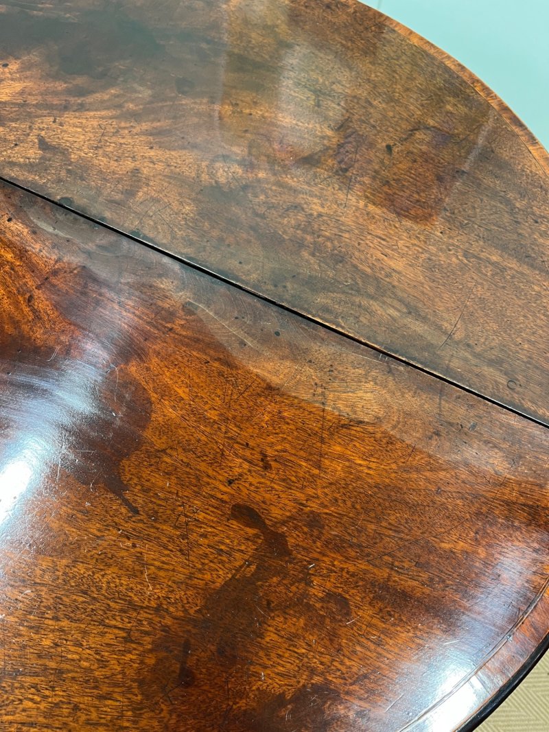 Georgian Oval Tea Table - Image 7