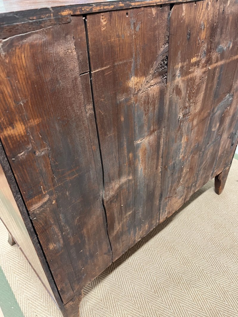 Regency Bow Fronted Chest Of Drawers - Image 10