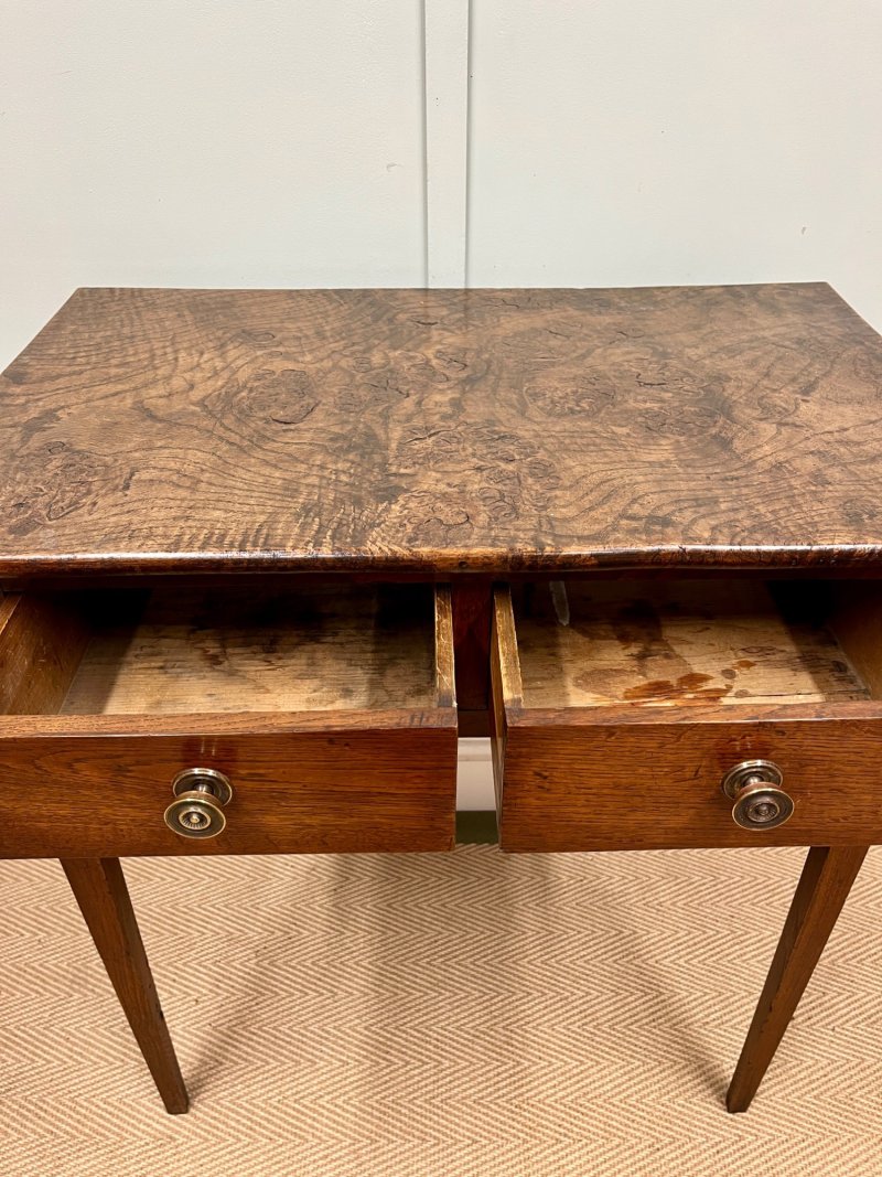 19th Century Burr Ash Side Table - Image 5