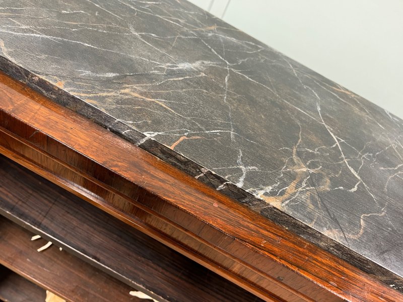George IV Rosewood Bookcase - Image 6
