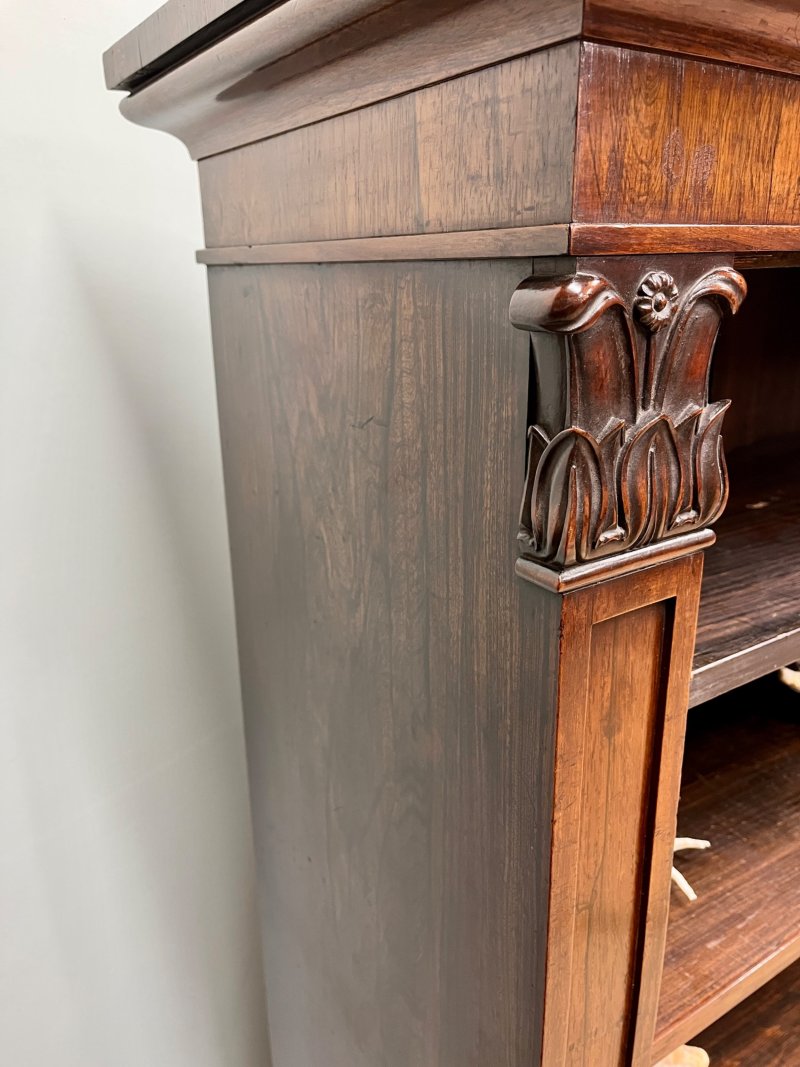 George IV Rosewood Bookcase - Image 7