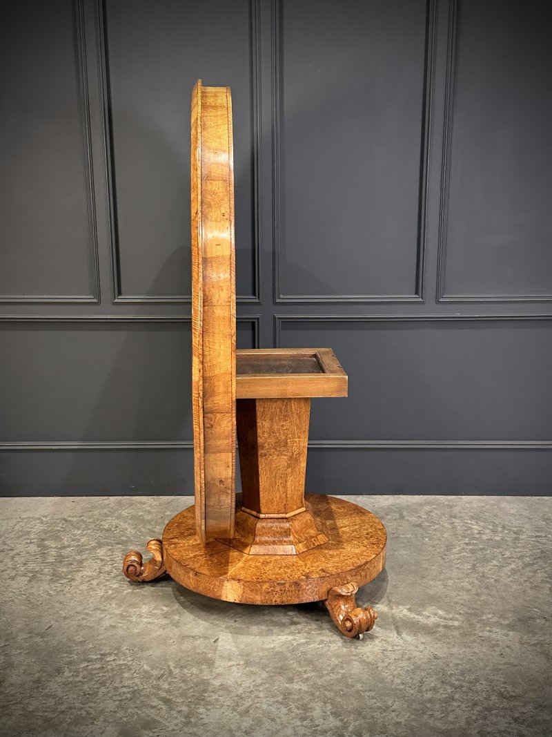 Magnificent Pollard Oak Round Breakfast Table - Image 5