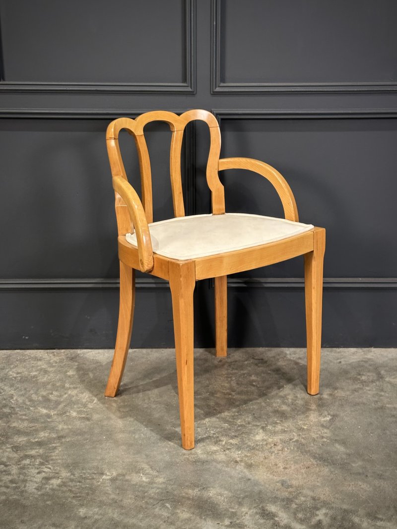 Art Deco Satinwood Chair - Image 2