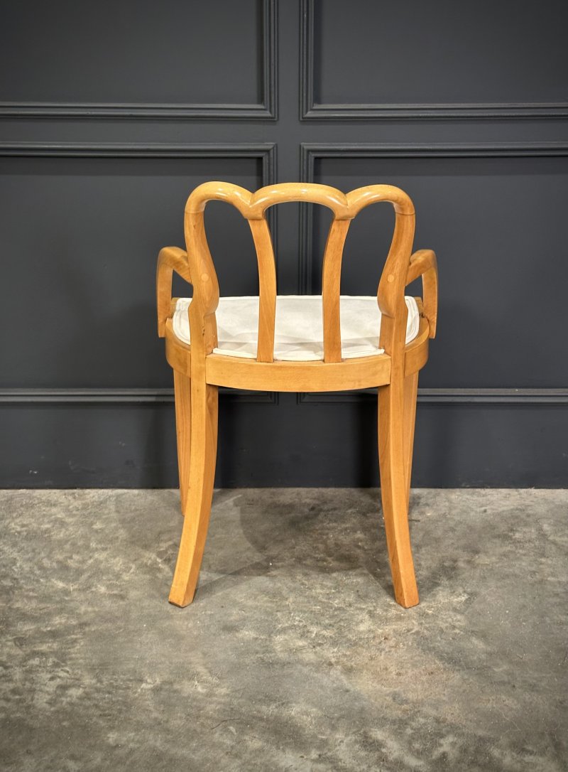 Art Deco Satinwood Chair - Image 3