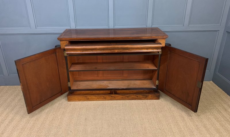 Regency Period Rosewood Side Cabinet - Image 5