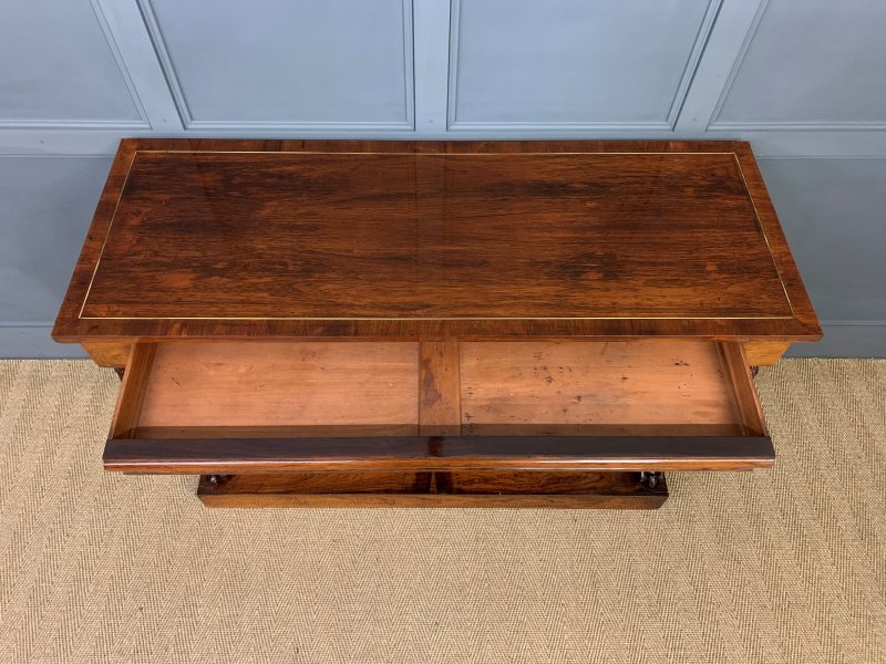 Regency Period Rosewood Side Cabinet - Image 15