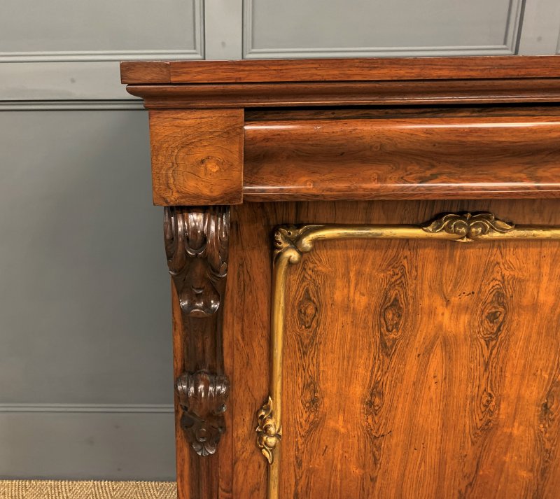 Regency Period Rosewood Side Cabinet - Image 3