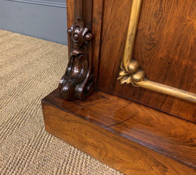 Regency Period Rosewood Side Cabinet - Image 6