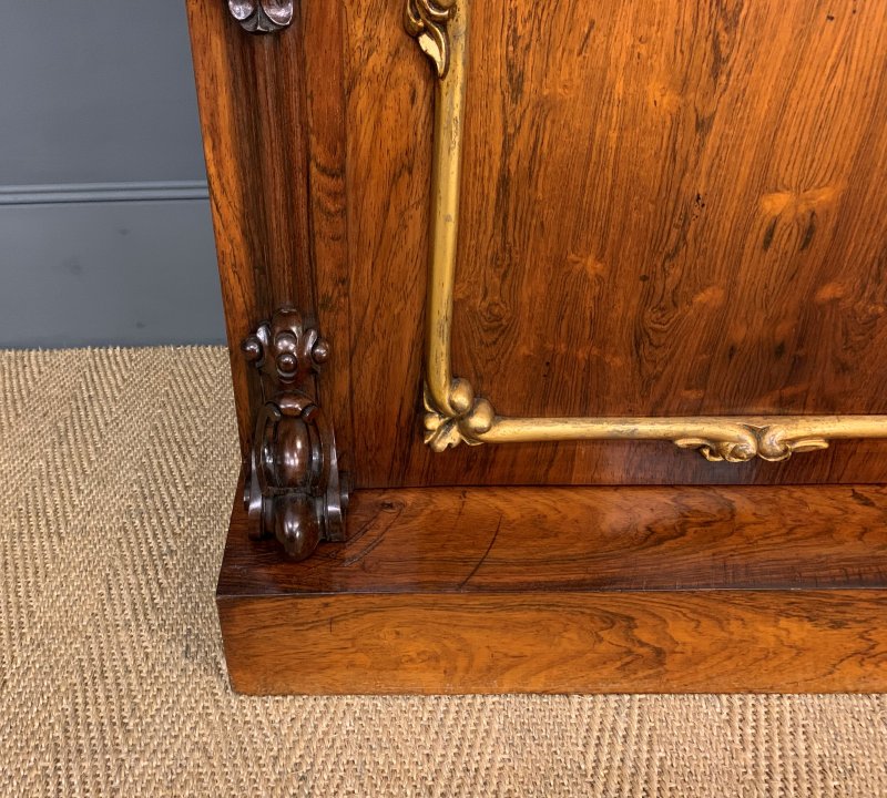 Regency Period Rosewood Side Cabinet - Image 10
