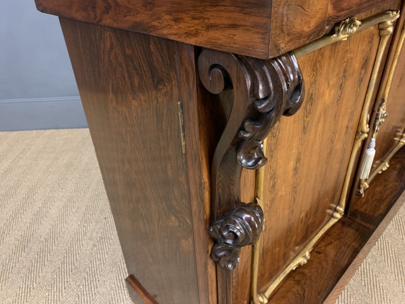 Regency Period Rosewood Side Cabinet - Image 17