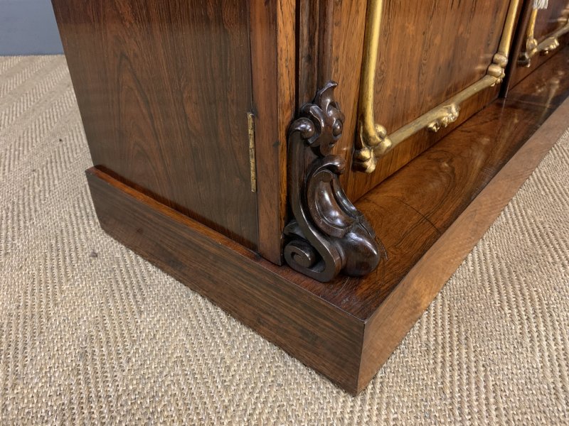Regency Period Rosewood Side Cabinet - Image 20