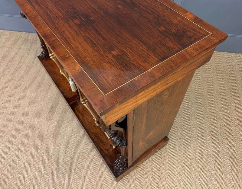 Regency Period Rosewood Side Cabinet - Image 16