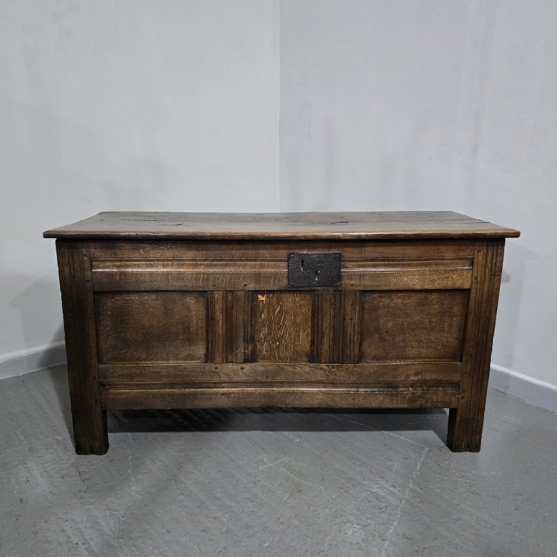 Georgian Oak Coffer - Image 3