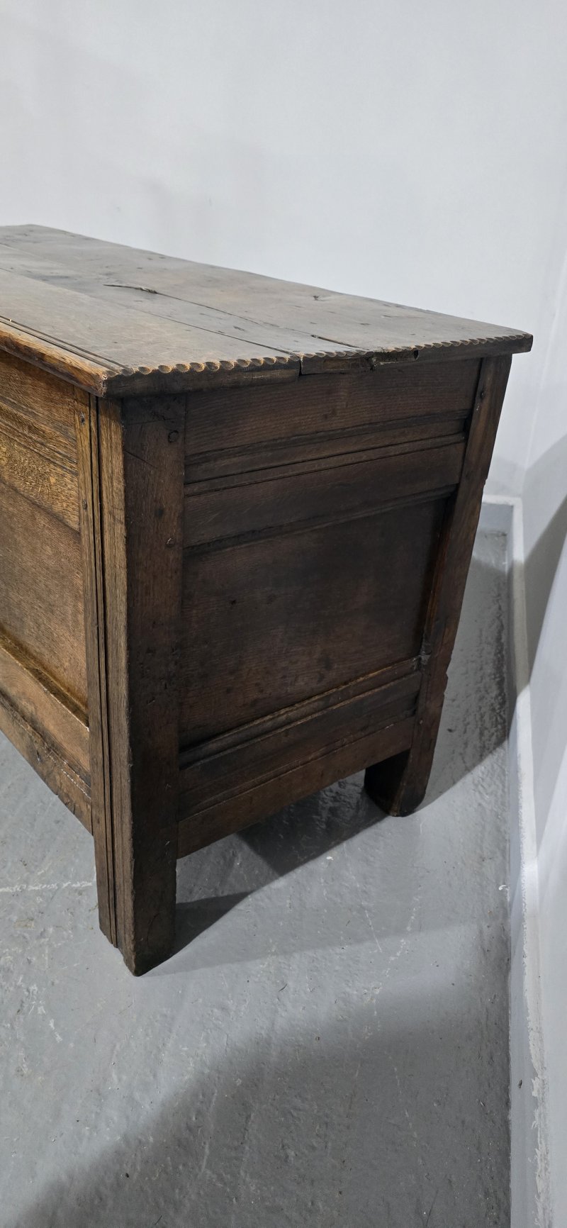Georgian Oak Coffer - Image 9