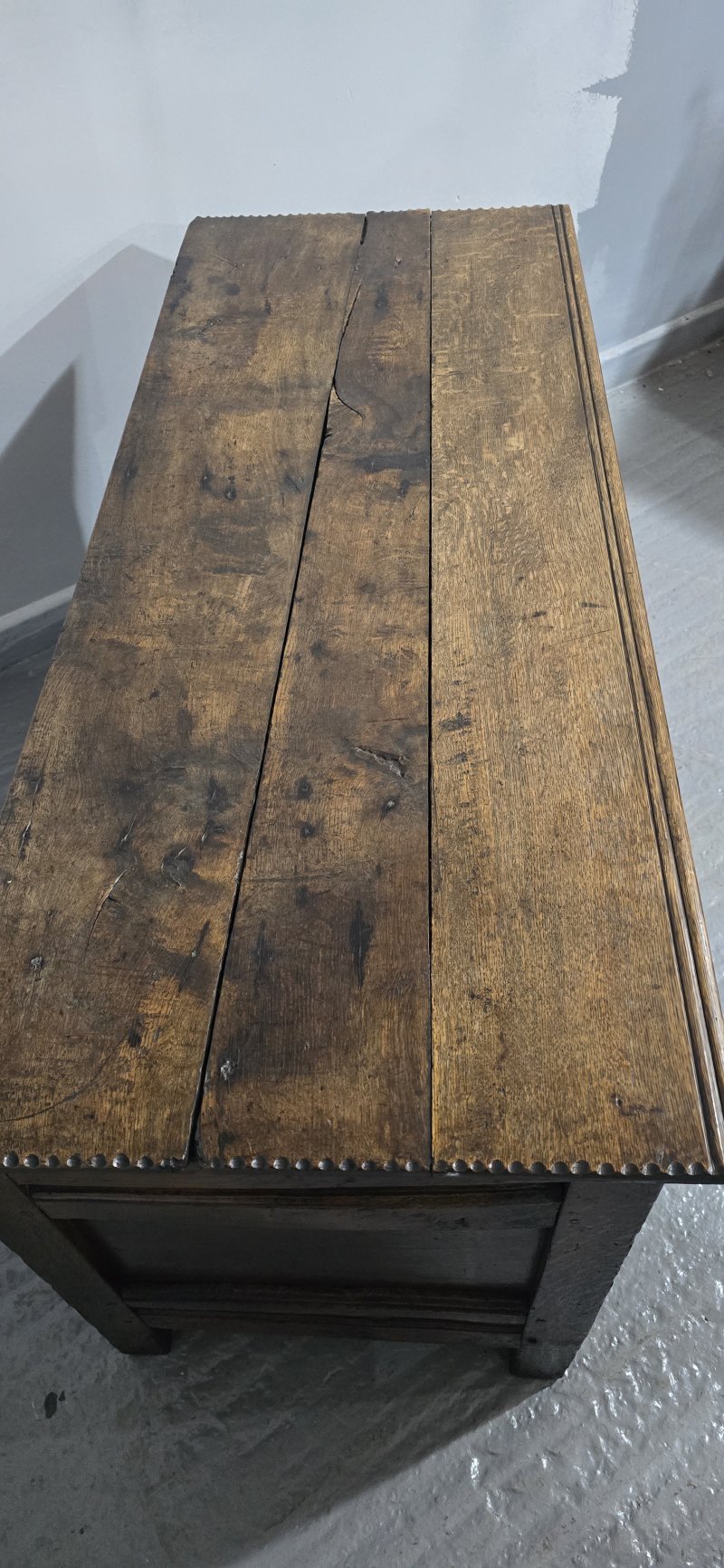 Georgian Oak Coffer - Image 8