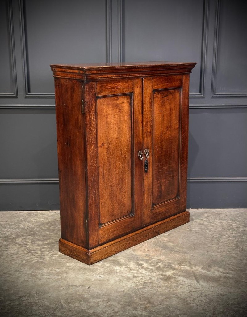 Georgian Oak Bookcase - Image 10