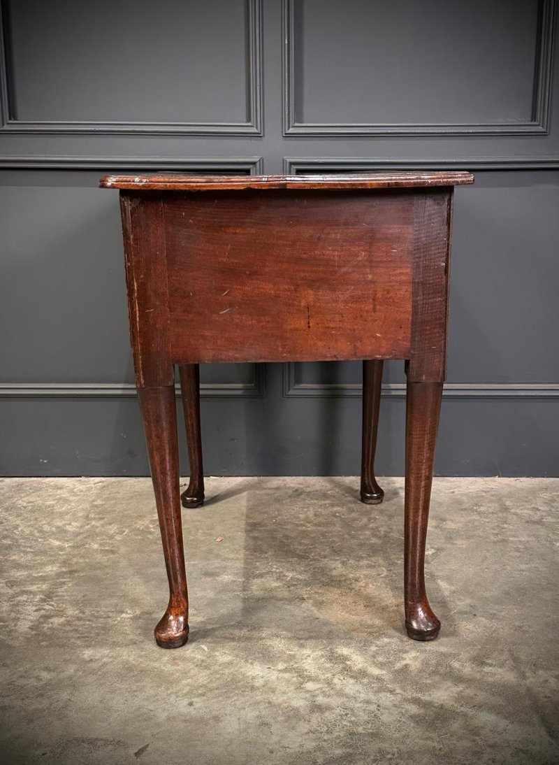 Queen Anne Oak Lowboy - Image 9