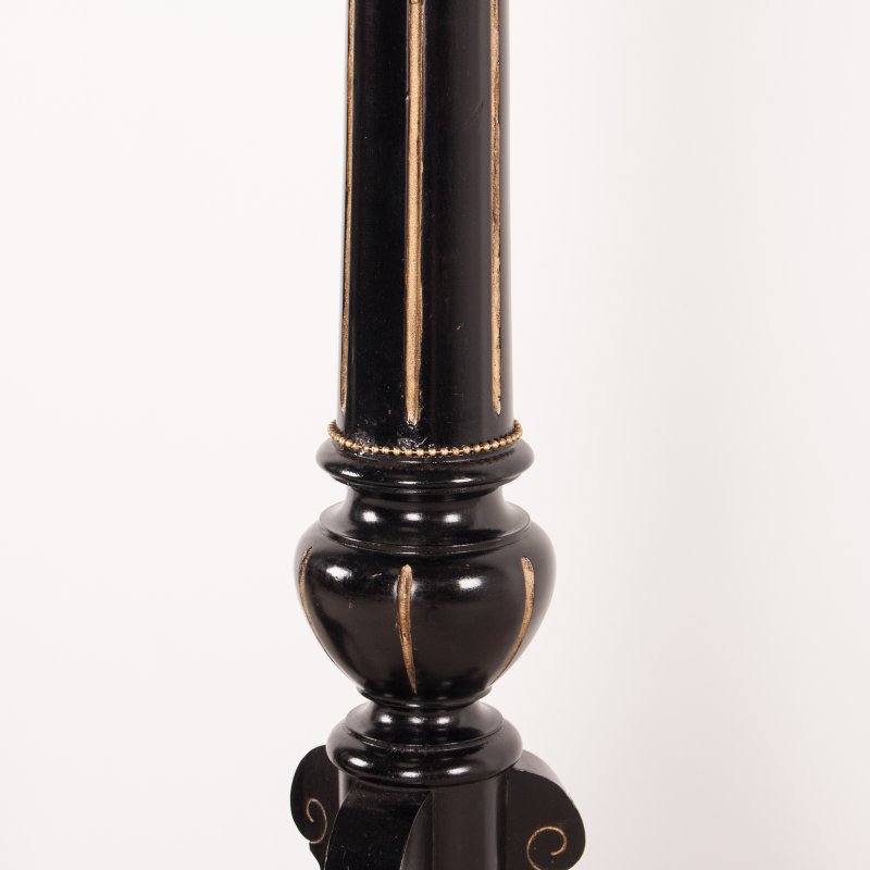 Pair Of Ebonised Highly Decorative Torcheres - Image 9