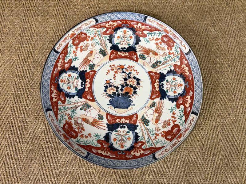 Large 19th Century Imari Charger - Image 7