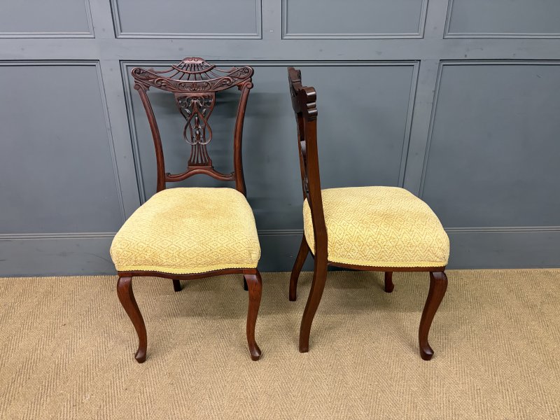 Victorian Mahogany 7 Piece Salon Suite - Image 8