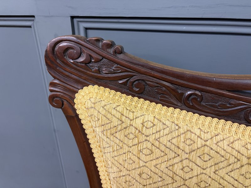 Victorian Mahogany 7 Piece Salon Suite - Image 11