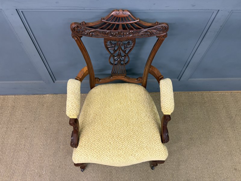 Victorian Mahogany 7 Piece Salon Suite - Image 15