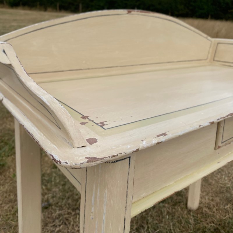 Pine Victorian painted washstand
