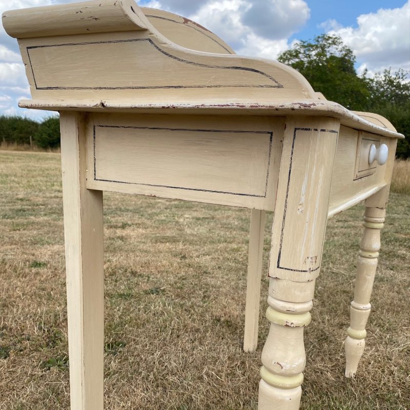 Pine Victorian painted washstand - Image 8