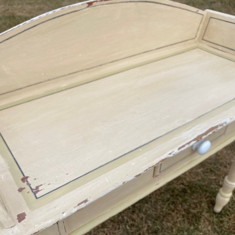 Pine Victorian painted washstand - Image 5