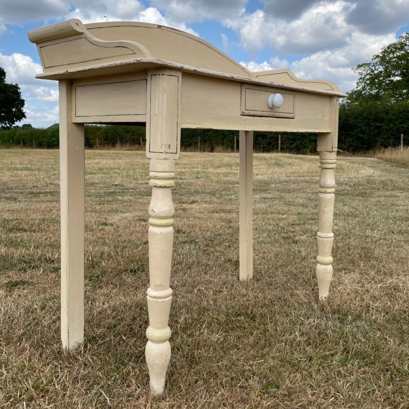 Pine Victorian painted washstand - Image 9