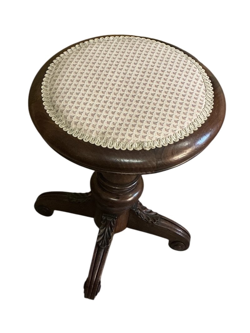 Victorian Adjustable Stool - Image 3