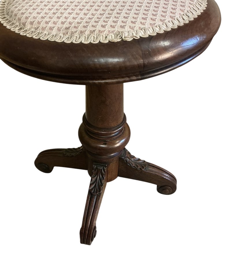 Victorian Adjustable Stool - Image 5