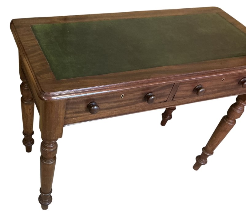 Victorian Mahogany Writing Table - Image 4