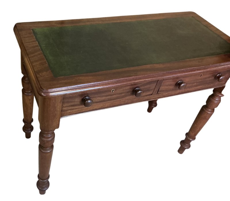 Victorian Mahogany Writing Table - Image 5