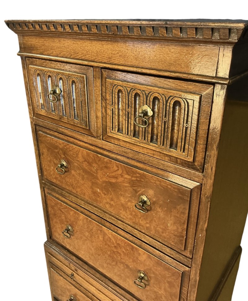 Oak Chest on Chest - Image 3