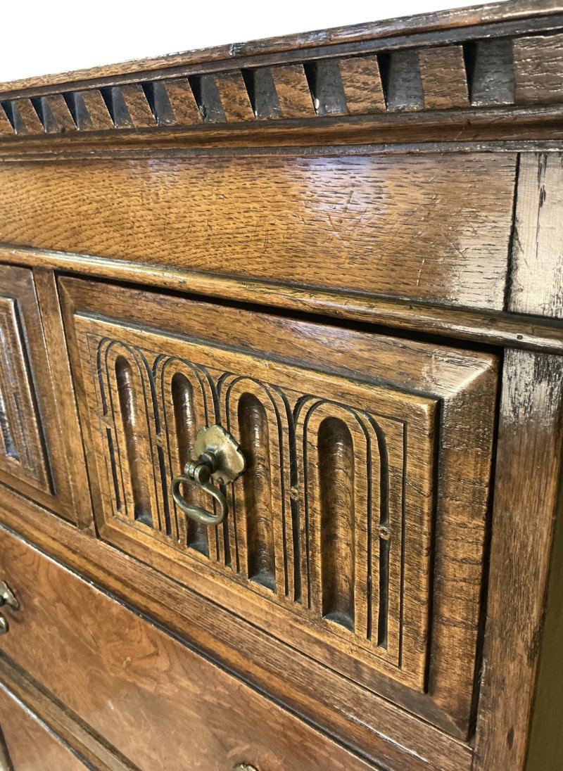 Oak Chest on Chest - Image 12