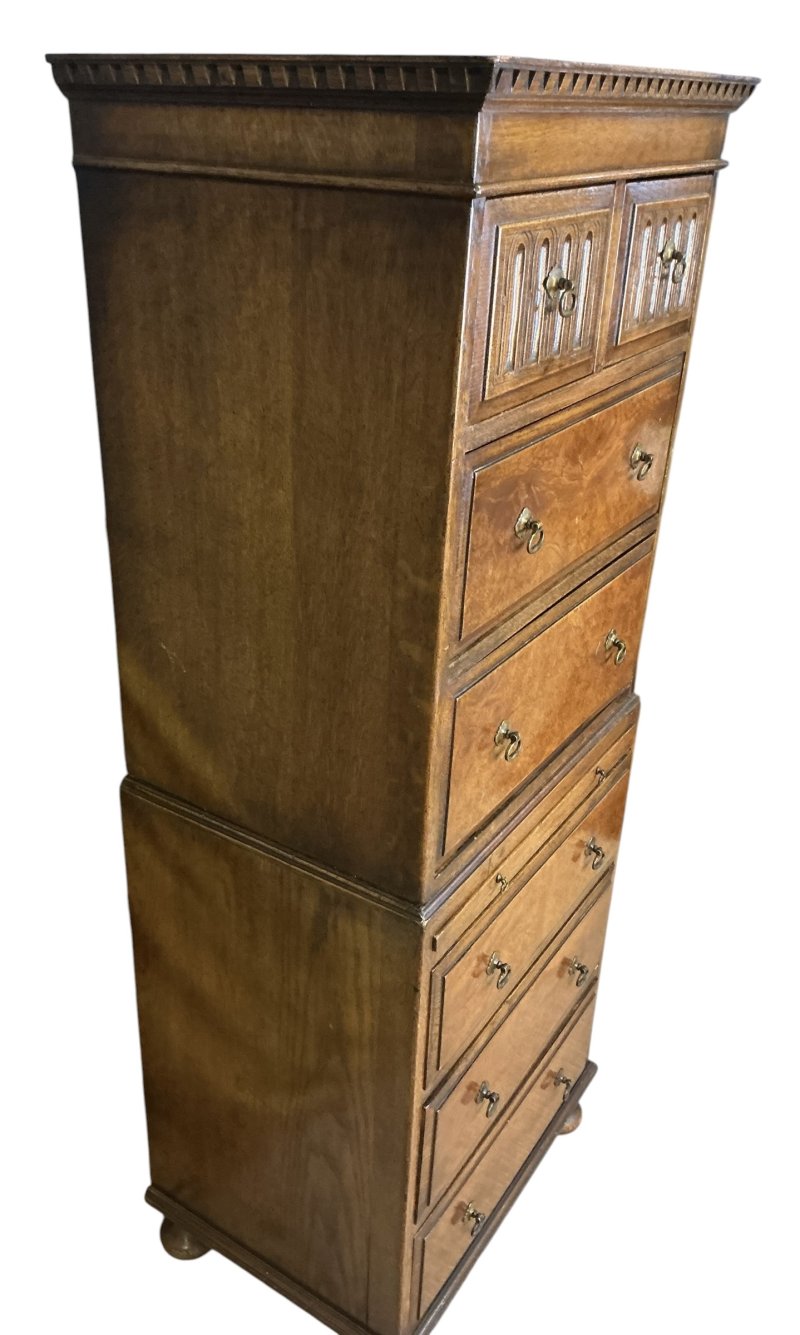 Oak Chest on Chest - Image 7