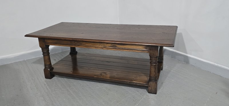 Oak Plank Coffee Table - Image 5
