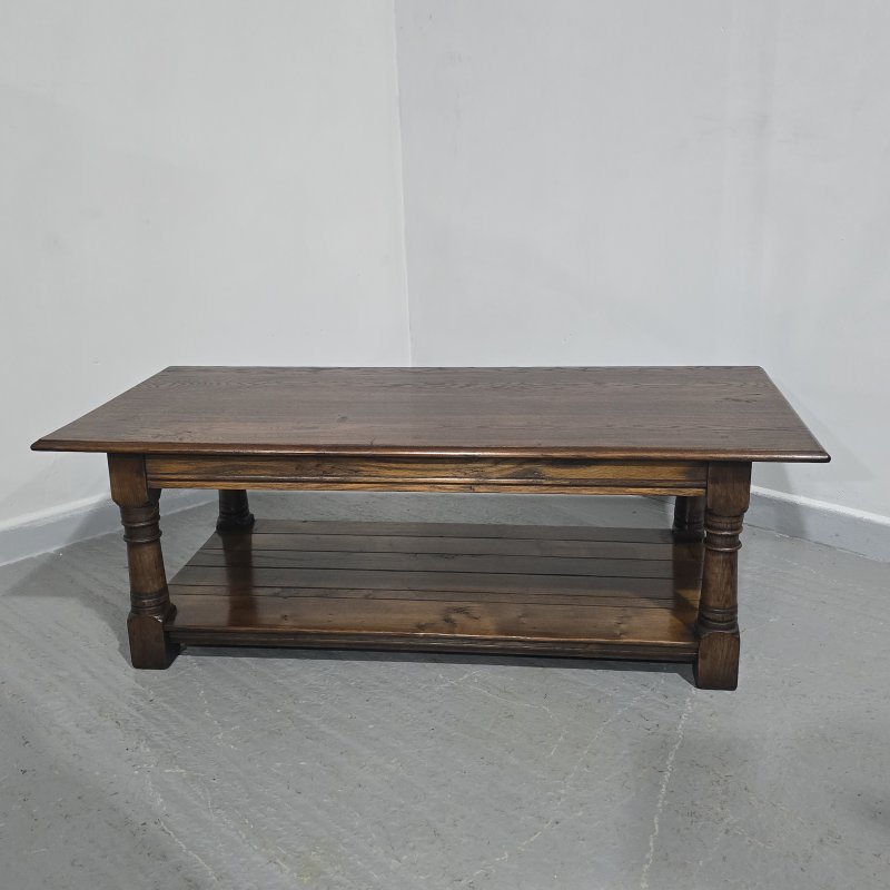 Oak Plank Coffee Table - Image 2