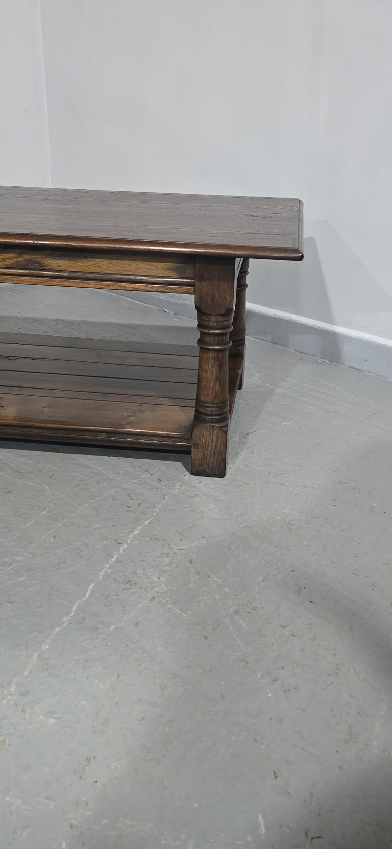 Oak Plank Coffee Table - Image 7